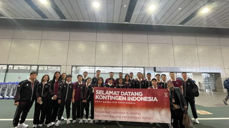 Indonesian Badminton Team Arrives in Tokyo Ahead of 2026 Asian Games