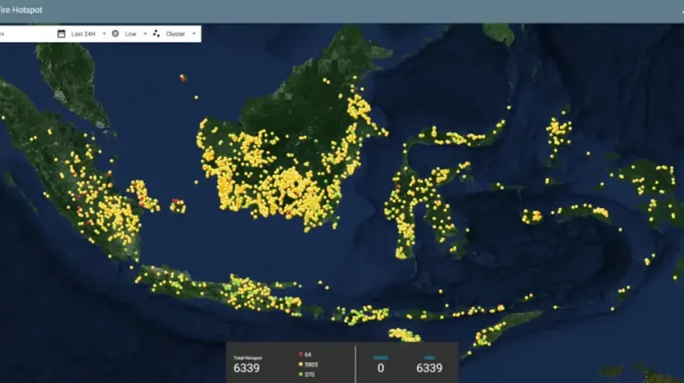 BRIN Develops Satellite-Based Forest Fire Early Detection System