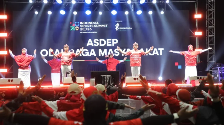 Hundreds People Join GEMAR Exercise on Final Day of Indonesia Sports Summit 2026