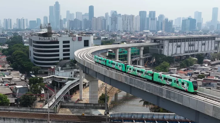 Jakarta LRT Extends Route to Manggarai Hub