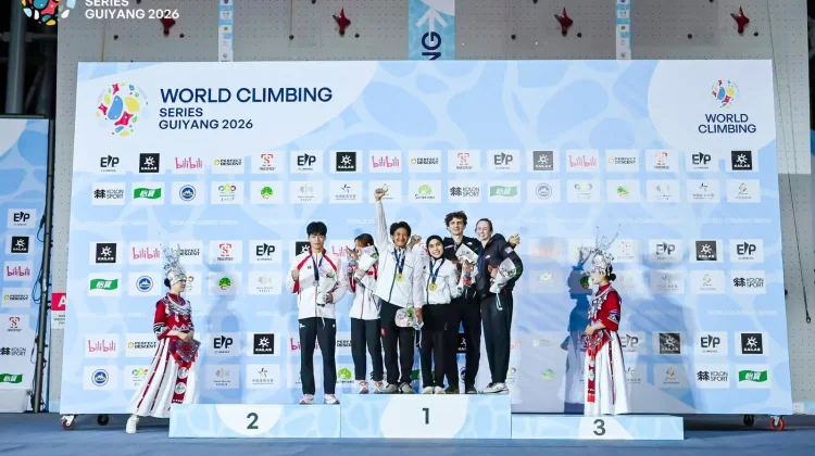 Indonesia Wins Two Golds at Guiyang Climbing Series
