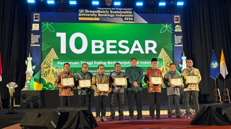 UGM Holds UI GreenMetric Annual Award 2026