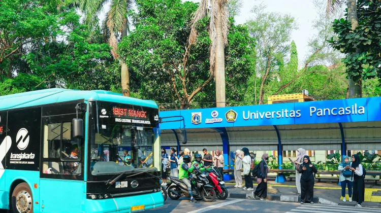Transjakarta Unveils Upgraded Pancasila University Transit Point