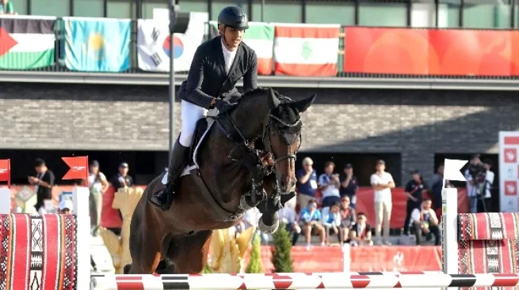 Indonesia Finishes Eighth in Asian Games Team Eventing Dressage