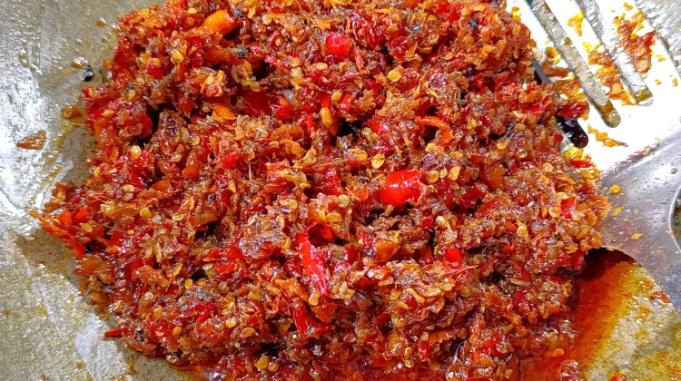 Sambal Roa, a Manado Specialty Made with Smoked Fish