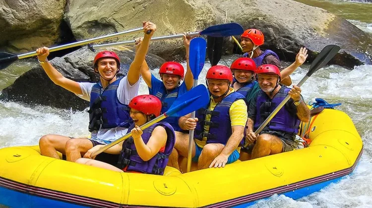 Ayung River Combines Rafting Adventure and Scenic Ubud Landscapes