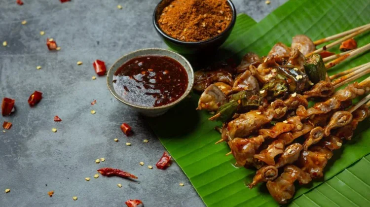 Sate Kere: Solo's Traditional Satay Made with Tempe Gembus and Beef Offal