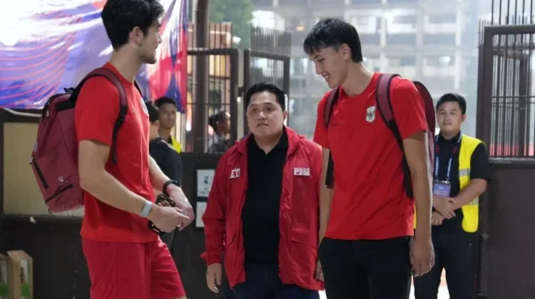 Erick Thohir Monitors Indonesia’s Preparation Ahead of Malaysia Clash