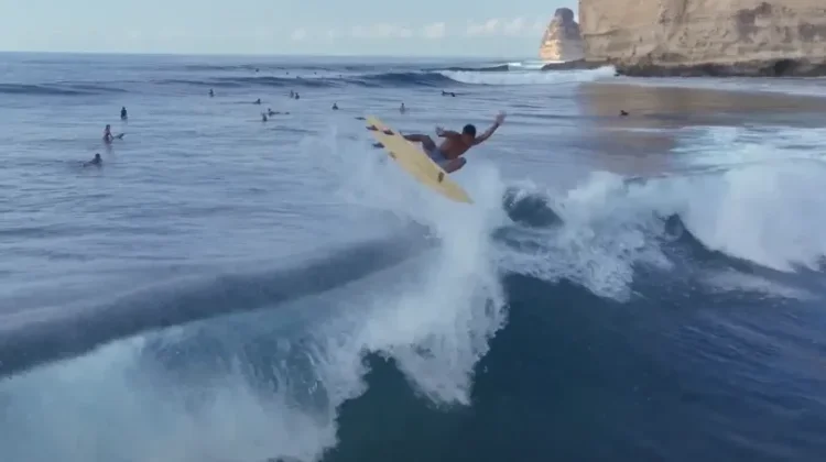 Outside Gerupuk Packs Powerful Right-Hand Waves in Lombok