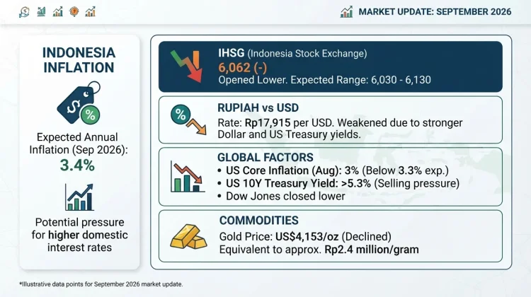 Rupiah and IHSG Face Renewed Selling Pressure