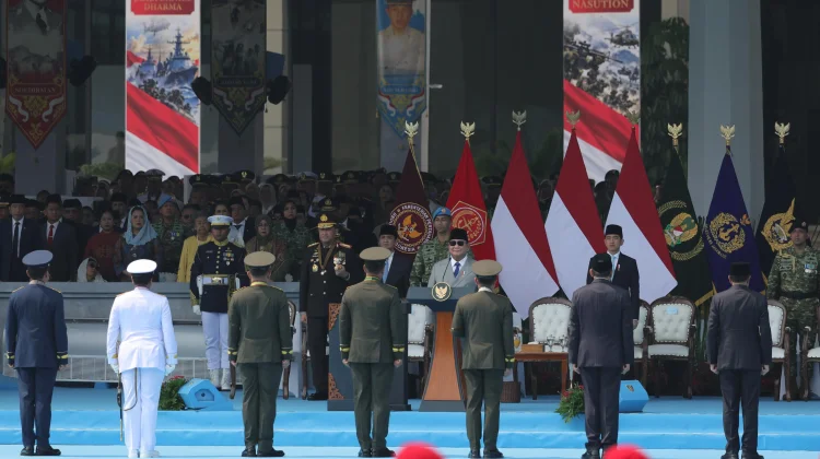 Prabowo Calls for TNI to Become a Modern Defense Force