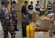 Indonesian Navy Foils Branded Goods Smuggling at Nunukan Border