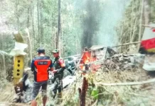 Basarnas Recovers Deceased Pilot from North Kalimantan Crash