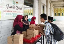 "Jumat Berkah" as a Culture of Sharing in Indonesia