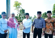 Minister of Forestry Plants Trees, Donates 1000 Seedlings in Balikpapan