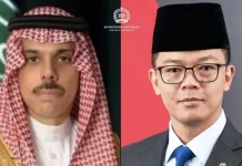 Sugiono Contacts Saudi FM, Discusses Escalating Middle East Conflict
