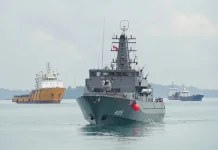 Indonesian-Singapore Navies Launch Joint Minehunting Exercise