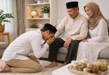 Sungkeman, a Moment of Forgiveness during Eid in Indonesia