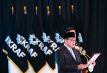Minister of Creative Economy Inaugurates New Ministry Officials