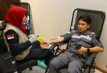 Nusantara Hosts Blood Drive, Health Screening