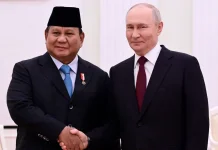 President Prabowo Meets Putin in Moscow, Discusses Trade and BRICS
