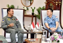 Indonesian Air Force and RSAF Discuss Joint Exercises