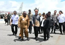 VP Gibran Inspects Developments in Capital of New Central Papua