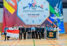 Garbha Presisi Police Taekwondo Wins Overall Championship in Japan
