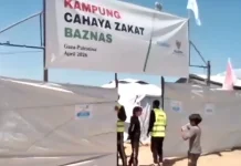 Baznas Launches Aid for Gaza Refugee Camp