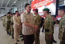 Minister Sjafrie Provides Briefs to Reserve Component of Civil Employees