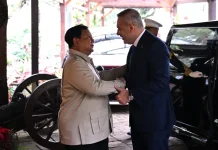 Meeting Turkish FM, Prabowo Thanks Türkiye for Support in Repatriating Flotilla