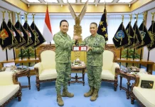 Indonesian Air Force Receives an Audience of the Joint Defense Area Command III