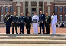 Indonesian Air Force Officers Earn Master's Degrees from University in USA