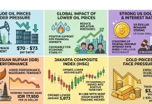 Rupiah Mixed, Gold Prices Fall