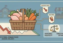 Food Prices Fall After School Meal Pause