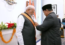 President Prabowo Presents Indonesia's Highest Order to India's PM Narendra Modi