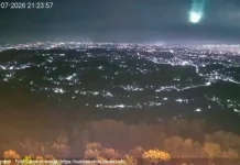 BRIN Reveals Chronology of Large Meteorite Crossing Java, Indonesia