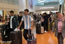 Indonesian Badminton Team Arrives in Tokyo for Japan Open 2026