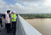 Fifth Major Bridge Built Across Musi River, Part of Trans-Sumatra Toll Road