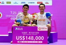 Indonesia's Men's Doubles Win First BWF World Tour Super 1000 Title