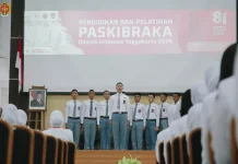 Indonesia Prepares Flag-Raising Troops for Independence Day