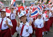 Students Add the Warm Welcome for Thai PM Anutin's Visit to Indonesia