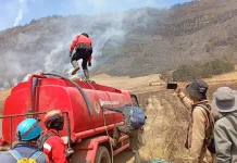 Govt Moves to Extinguish Land Fire in Bromo Tengger Semeru National Park