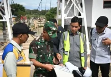 VP Gibran Inspects Aceh's Post-Senyar Suspension Bridge Construction