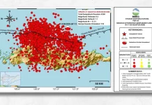 Aftershocks Still Hit East Nusa Tenggara for Four Weeks, BMKG Says