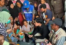 VP Gibran Visits Earthquake Refugees in Flores' Sikka, Offered Apologies