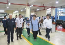 Indonesian Ambassador Inspects HR Training for Japanese Industry