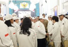 Prabowo Urges 432 Indonesian Athletes to Give Their Best at 2026 Asian Games