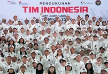 Indonesia Challenges Athletes to Win More Asian Games Golds