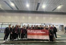 Indonesian Badminton Team Arrives in Tokyo Ahead of 2026 Asian Games